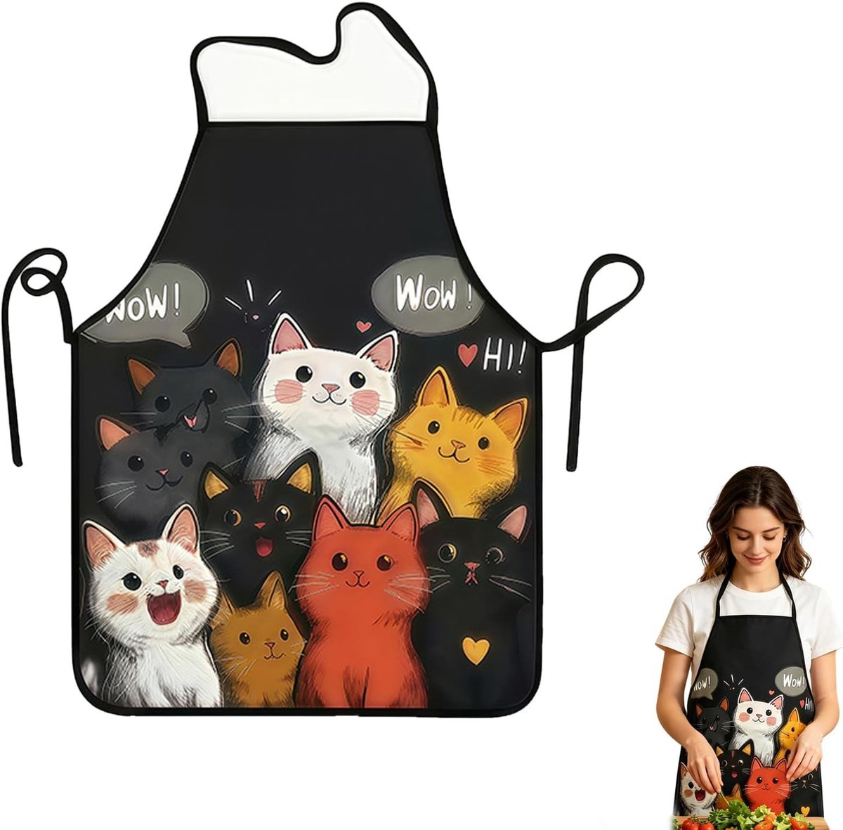 Uniek Italiaans design keukenschort voor heren, grappig kookschort met spreuken, ideaal cadeau voor thuiskoks, vuilafstotend en lichtgewicht, 60 x 80 cm, perfect voor koken en barbecueën