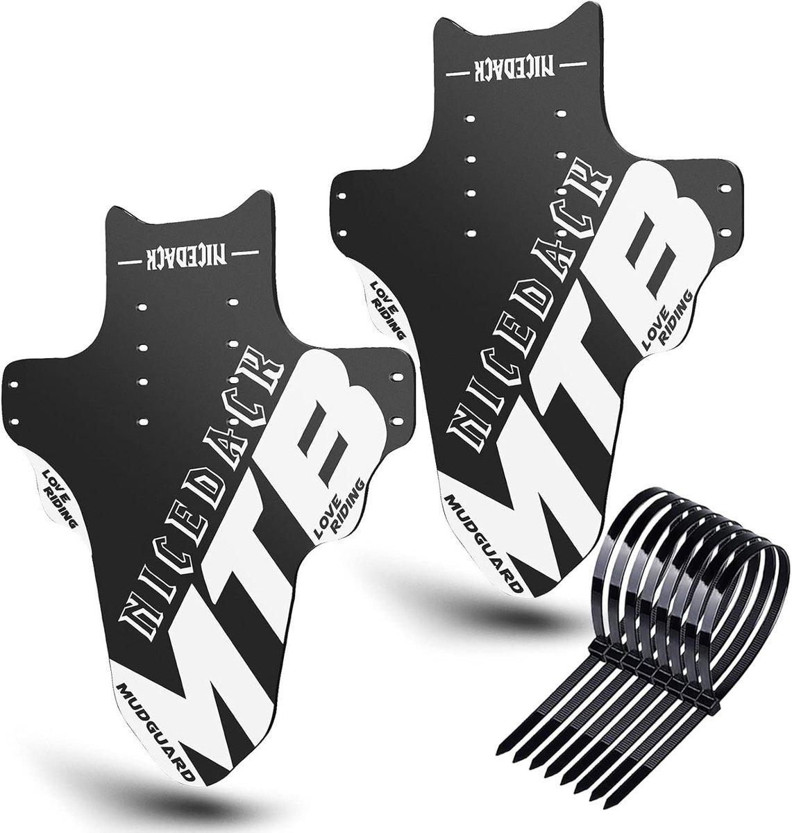 Mountainbike spatbord voor 20-29 inch fietsen, voor- en achterspatbord, waterdichte bescherming tegen modder en vuil