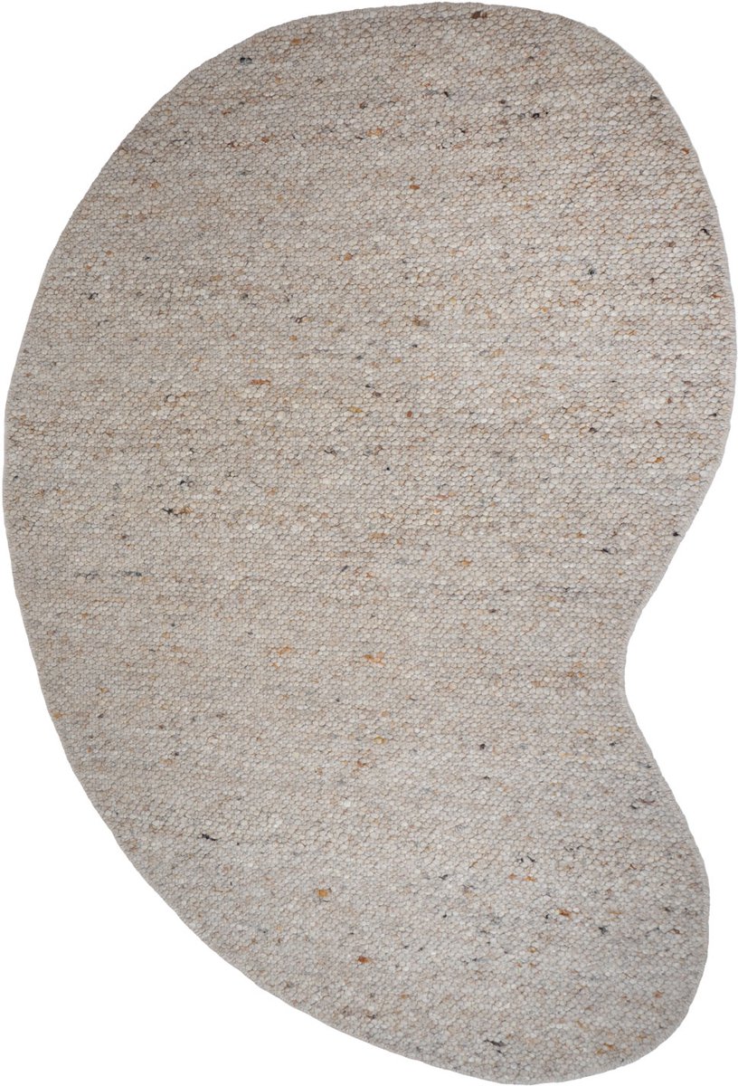 Veer Carpets Vloerkleed Stone Licht Beige 462 - Organisch 160 x 230 cm