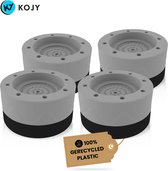 KOJY Amortisseurs de Machine à Laver - Rehausseur de Machine à Laver - Empilable - Convient pour Machine à Laver et Sèche-linge