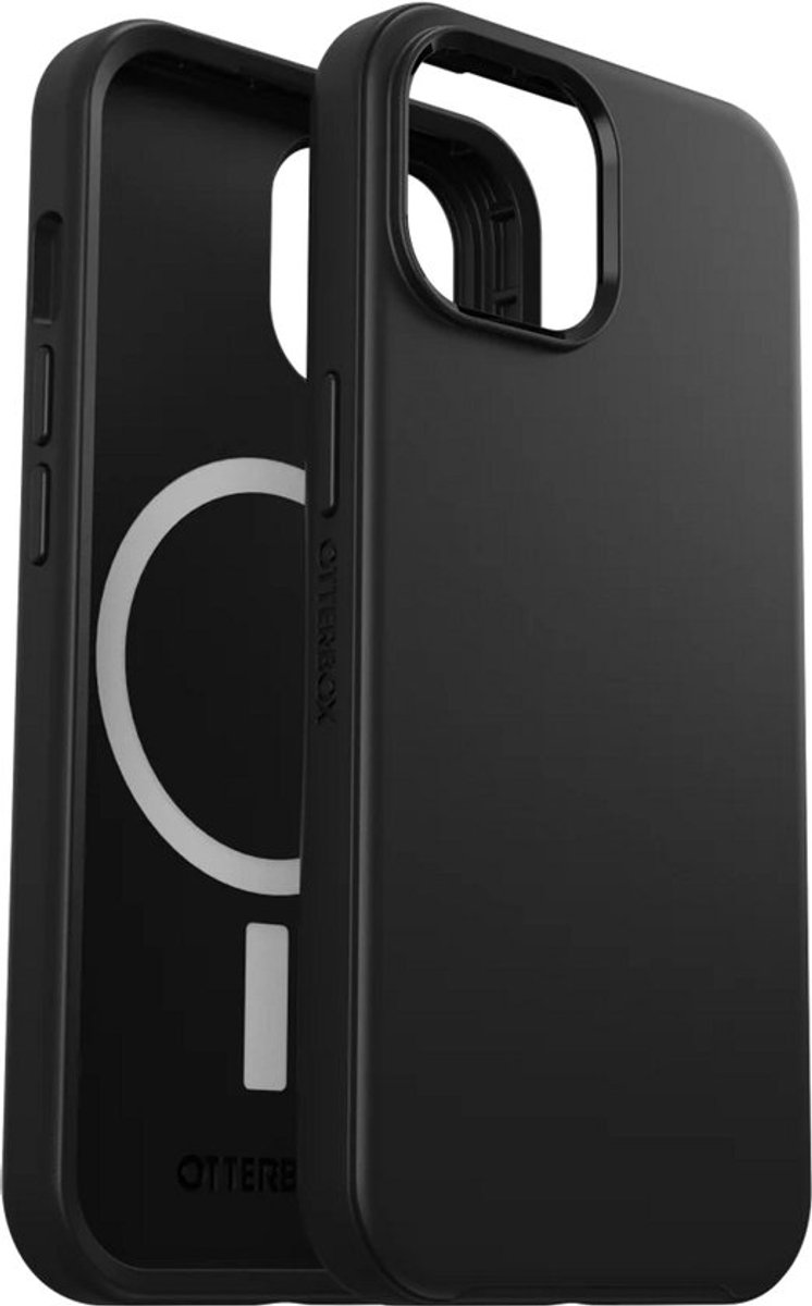 Otterbox Geschikt voor iPhone 16e - Symmetry Geschikt voor Mag - Back Cover Hoesje - Zwart