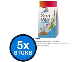 5x Beaphar - XtraVital parkiet 1kg - Vogelvoer - 1 kg