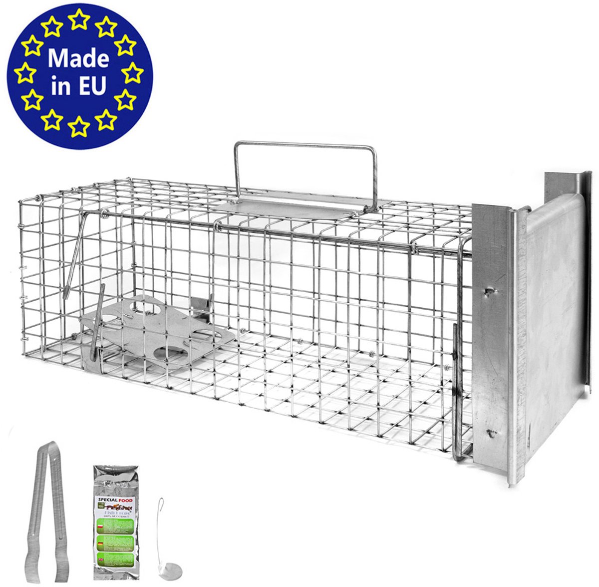 Live Trap Marter Rat Trap Live Weasel Tuin Konijnenverdediging Verplaatsingsval Huisaccessoires Repel Rat Zolder 50 x 17 x 17 Stabiele Petigi