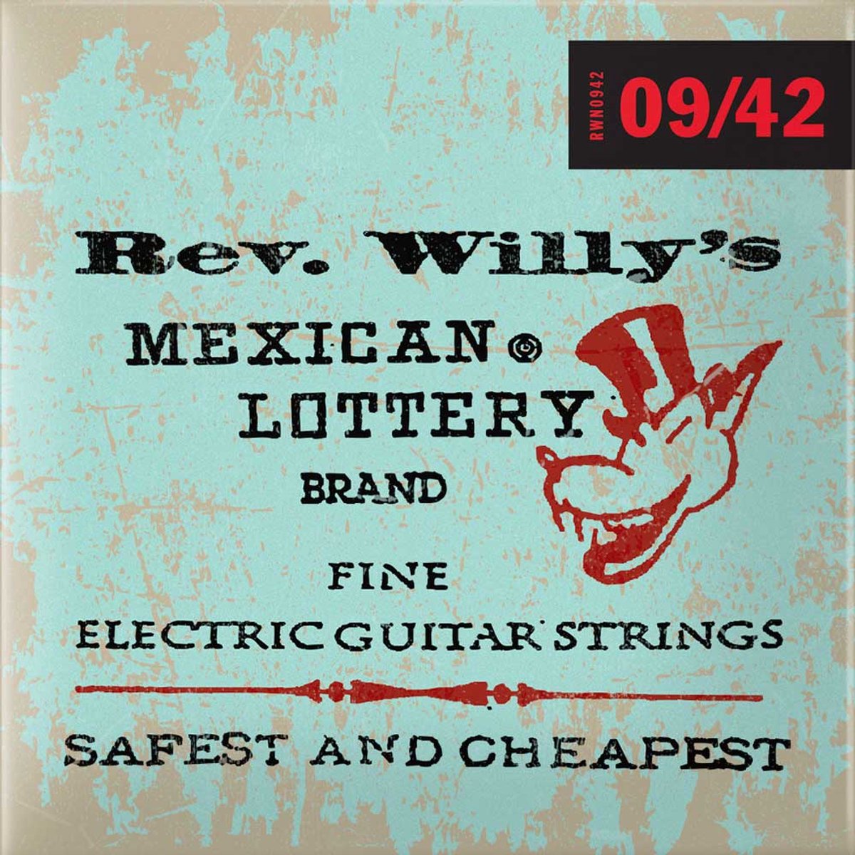 Rev. Willy's Lottery/DUNLOP/ELECTRIC STRINGS/MEDIUM LIGHT !9-11-16-24-32-42