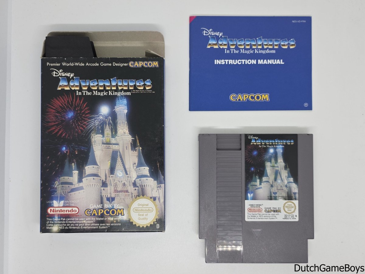 Disney Adventures in the Magic Kingdom - Nintendo [NES] Game [PAL]