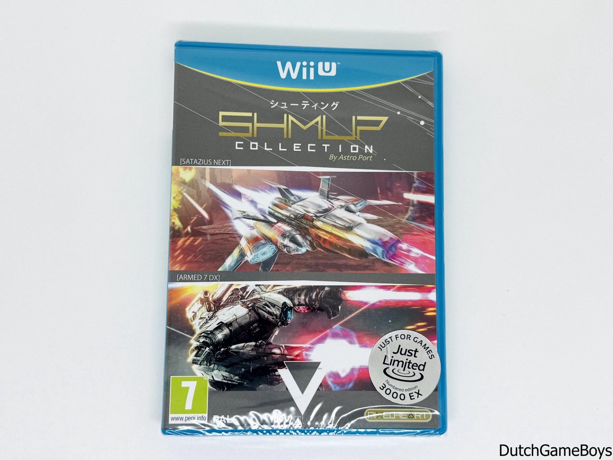 Nintendo Wii U - SHMUP Collection - 2663 of 3000 - EUR - New & Sealed