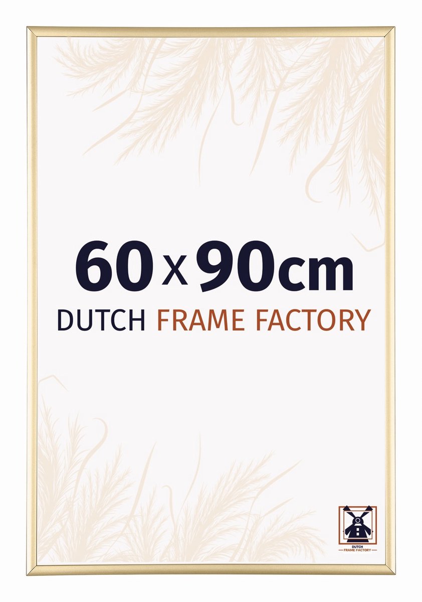 Dutch Frame Factory Fotolijst 60x90 cm - Aluminium - Goud - Kampen