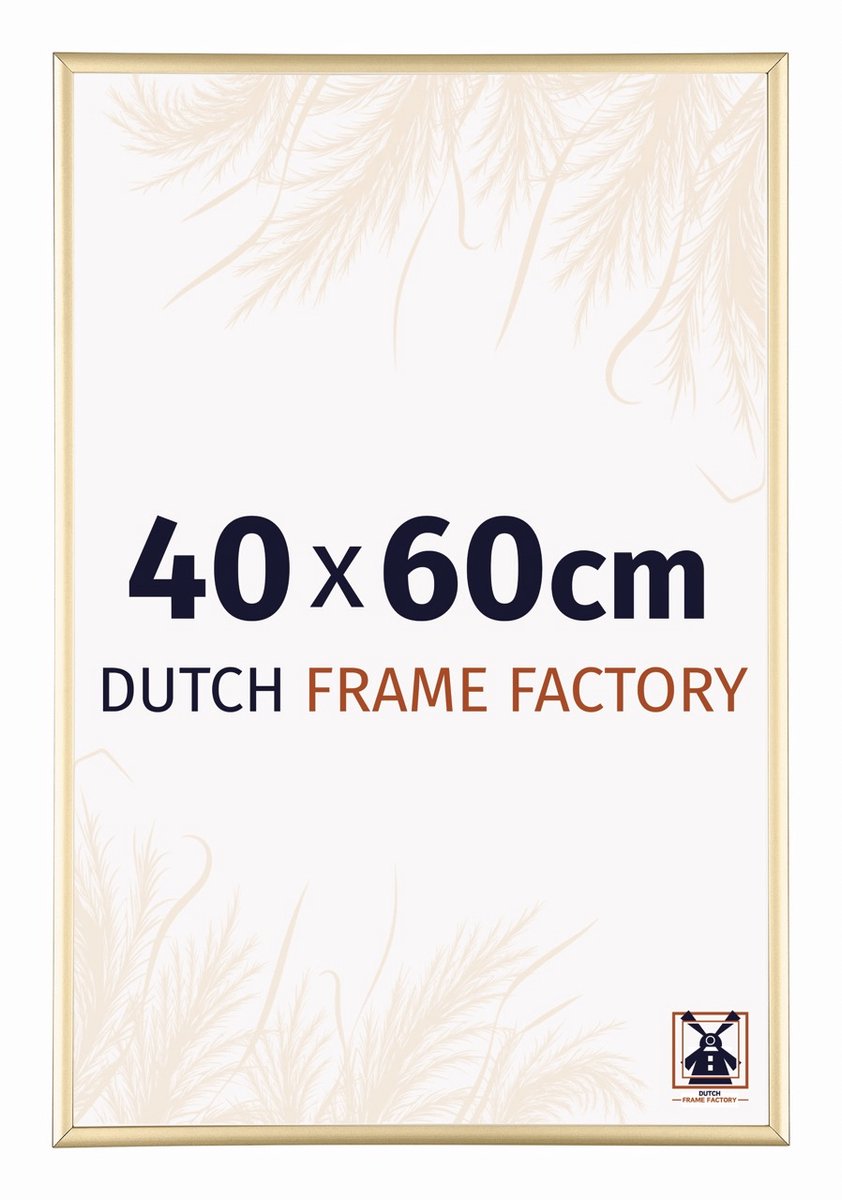 Dutch Frame Factory Fotolijst 40x60 cm - Aluminium - Goud - Kampen