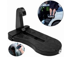 ECTEATOY® Auto Dakkoffer Opstap - Auto Opstap Deur – Met Bescherming & Noodhamer - Max. 100 kg - Antislip & Antikras – Universeel Voor Alle Auto's
