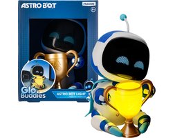 Astrobot GloBuddies Karakterlamp – 15cm Bureaulamp met oplichtende ogen & trofee - WeCool