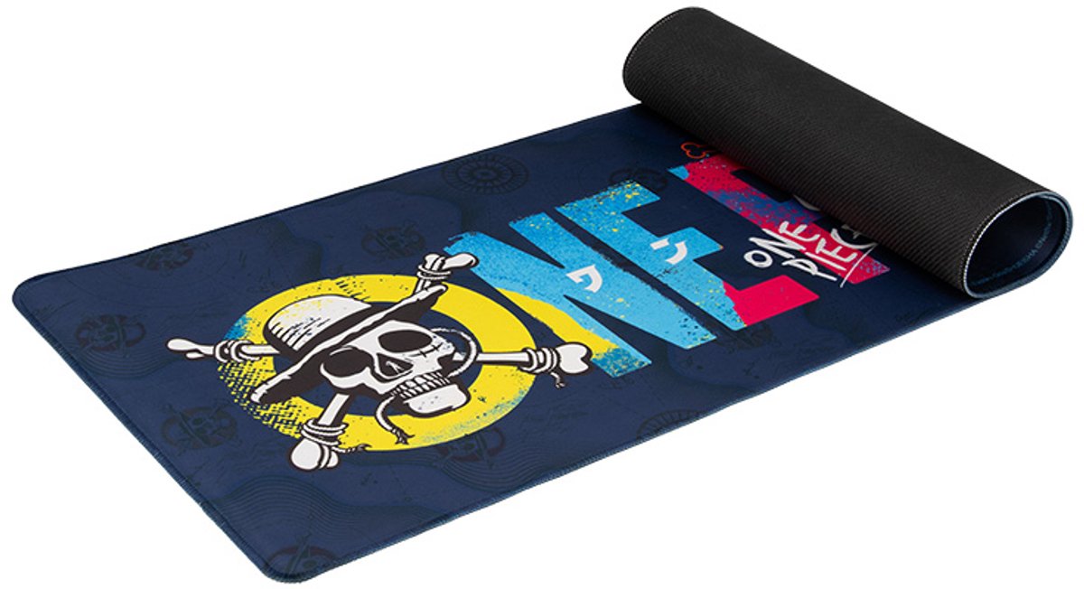 One Piece Bureauonderlegger – Grote Gaming Muismat 80 × 30 cm – Officieel Gelicentieerd Netflix Merchandise – Paladone