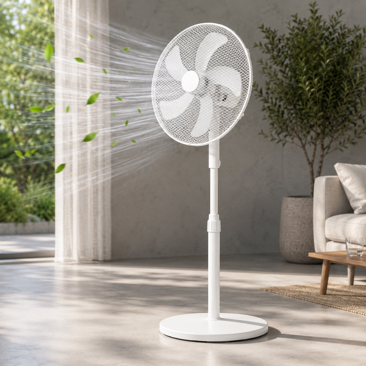 Kinzo Staande ventilator met 3 snelheden