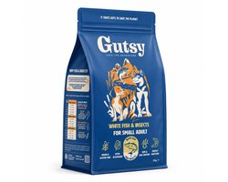 Gutsy White Fish Small Adult - Hondenvoeding - 2kg - Hypoallergeen & Graanvrij - Natuurlijk - Duurzaam & Gezond Hondenbrokjes