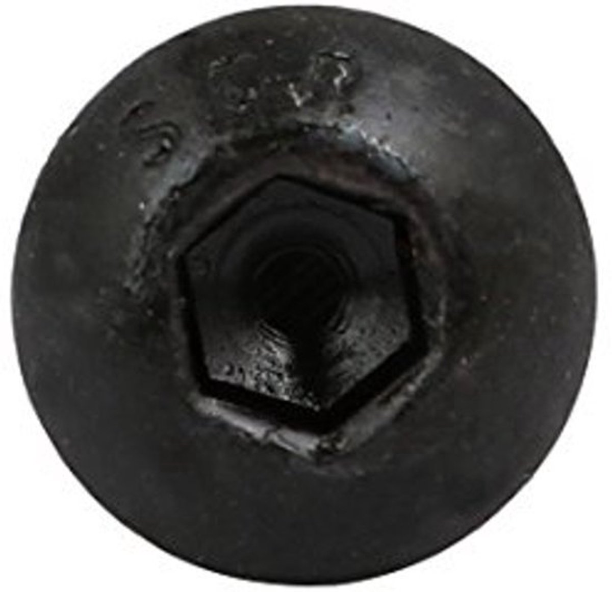 M5x25mm 10.9 Grade Hex Socket Linksdraaiende Bouten - Zwart, 2 Stuks