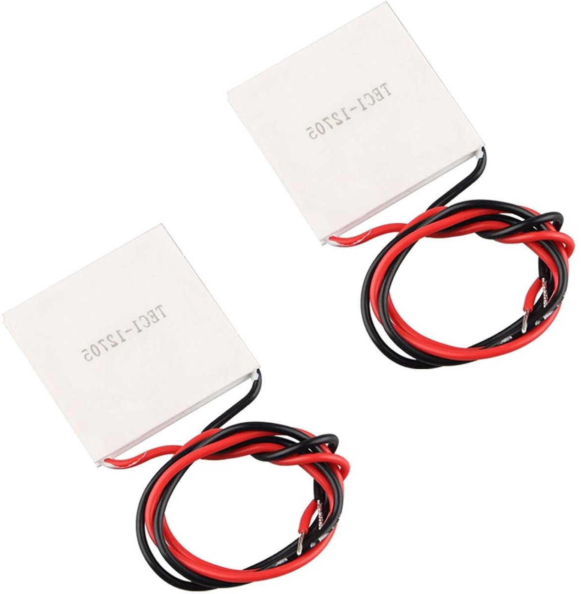 Thermo Elektrische Koeler - Peltier Plaat - Halfgeleider Koeling - Solid State - 40x40mm 12V - Zwart