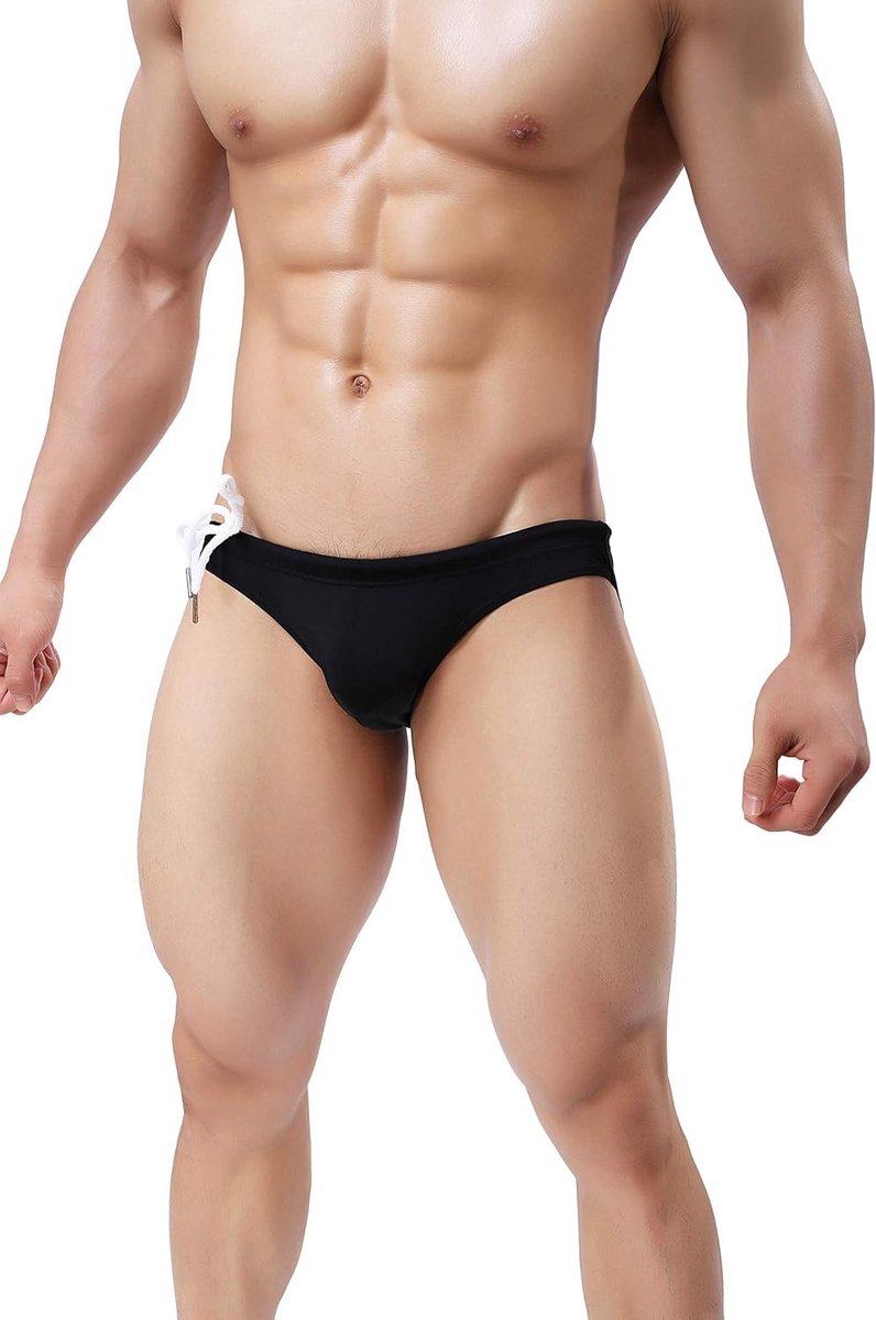Comfortabele herenzwemslips voor ademend zwemkleding, perfect voor strand en zwembad