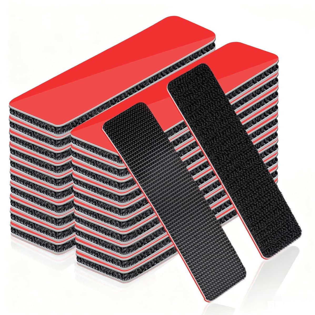 Sterke dubbelzijdige viltlijm, 25 x 100 mm, 20 stuks montage tape voor binnen en buitengebruik, ideaal voor diverse toepassingen