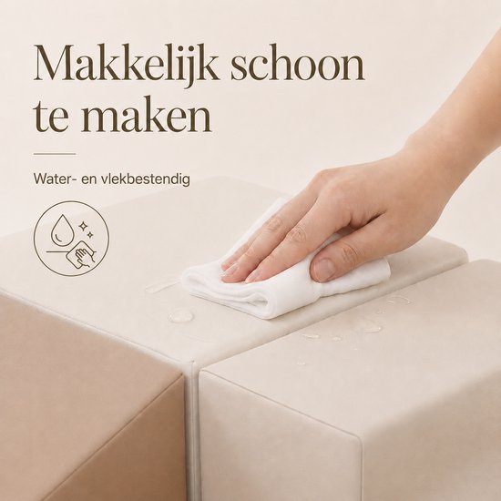 HENVAE® Baby Foam Blokken 5-delige Speelset - Glijbaan - Baby - Baby Speelgoed 6 maanden - Zachte blokken Baby - Montessori Speelgoed - Speelgoed 1 jaar - Educatief Speelgoed - Stapelblokken - Sensorisch Speelgoed - Speelblokken - Klimblokken Baby van Merkloos — afbeelding 5