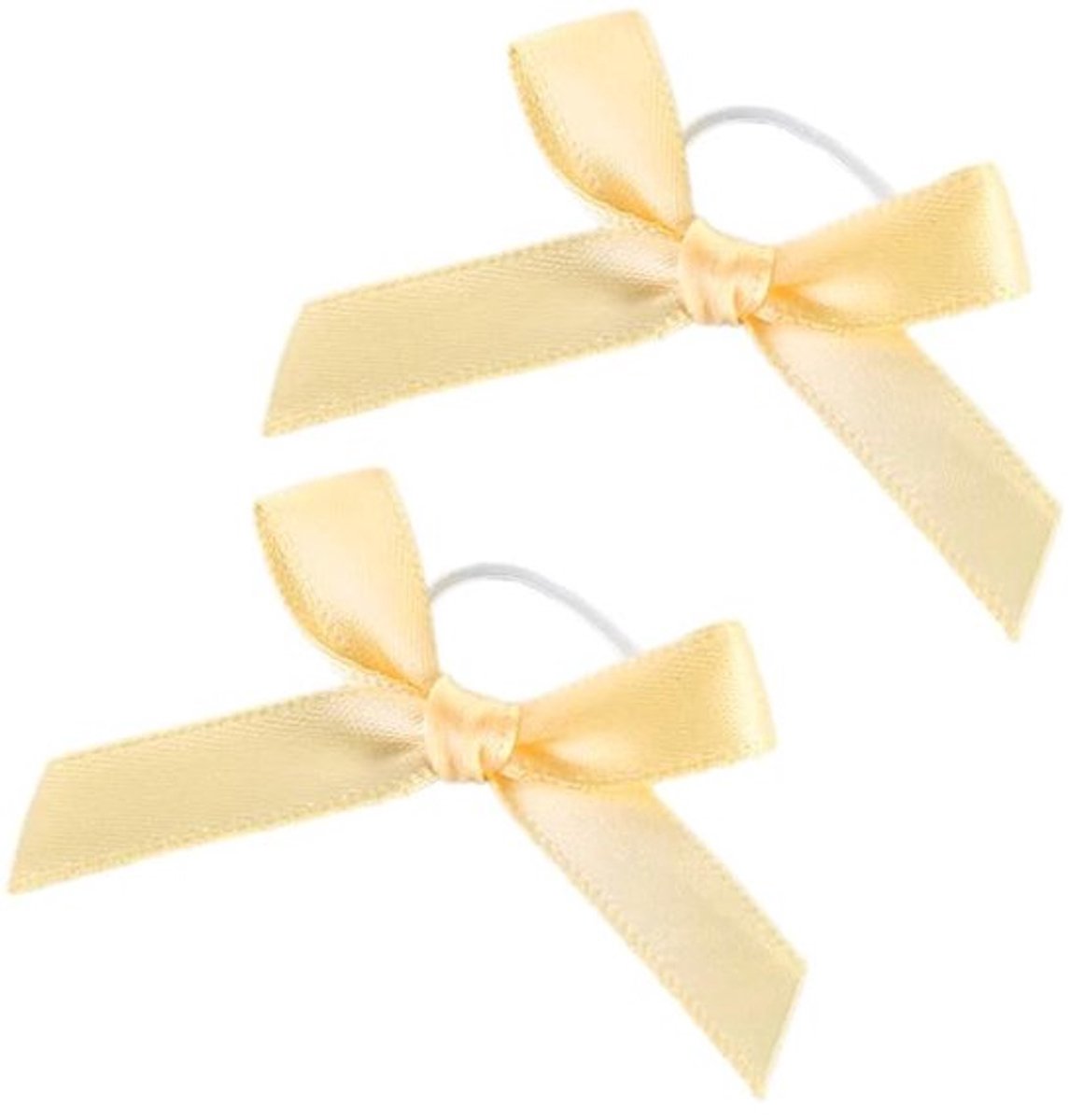 Satijnen linten,100 stuks,decoratieve stakingen,kant-en-klaar stakingen,cadeaustrikken,stikken met elastische elastieken,voor verschillende flesdecoraties,doe-het-zelf bruiloft,kaarten maken,goud