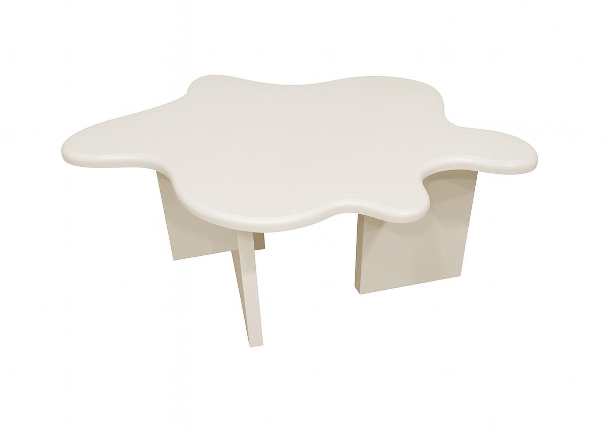 Flower salontafel beige.