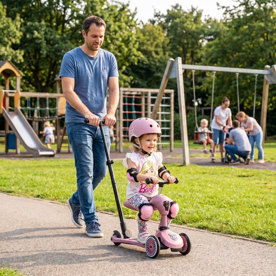 Scoot & Ride Highwaykick 1 Push & Go - Wildberry - PRE ORDER levering 10/04 van Scoot & Ride — afbeelding 2