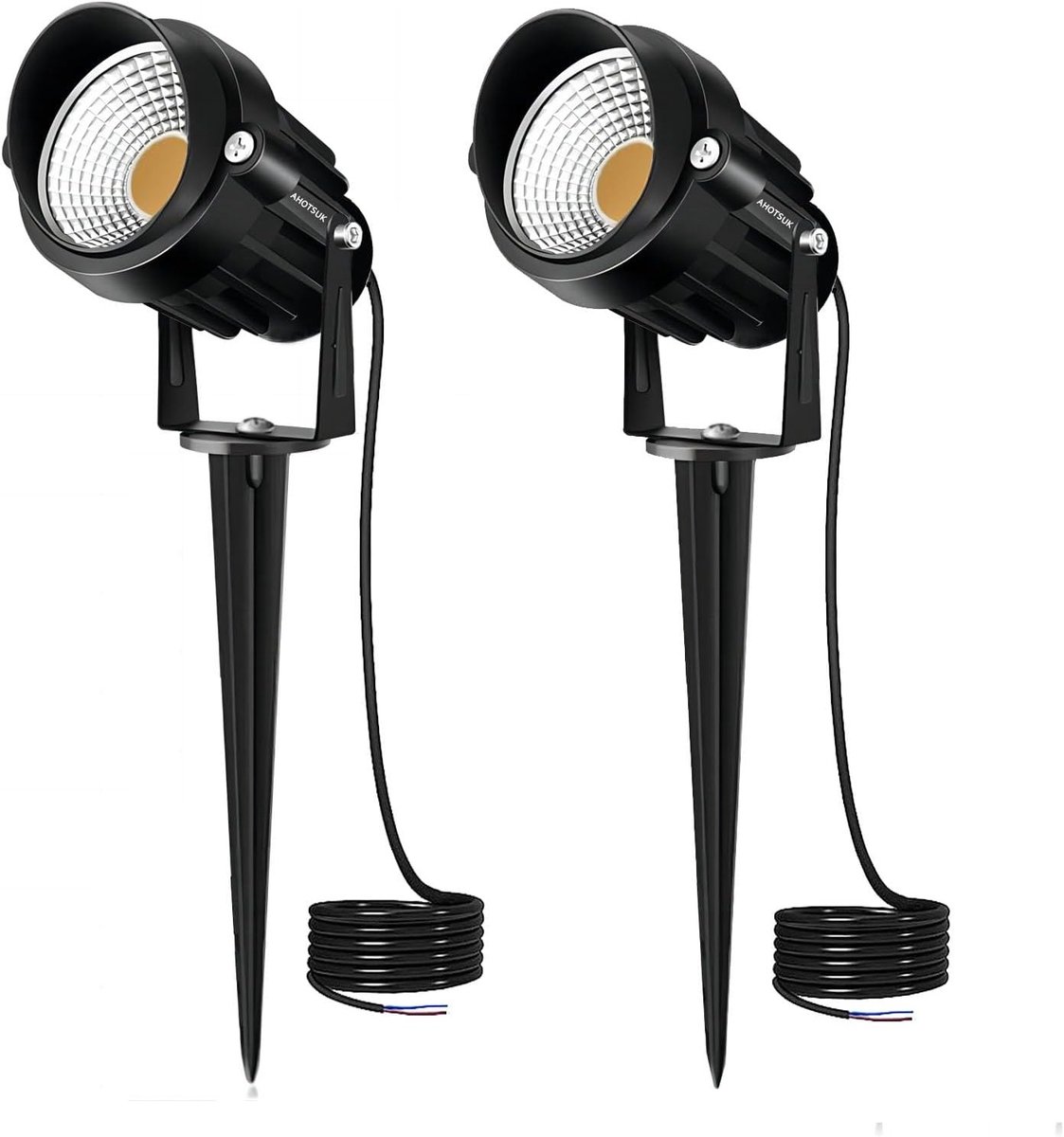 Tuin Spot Lights - Waterdicht - 1000 Lumen - Verstelbaar - Voor Tuin en Terras