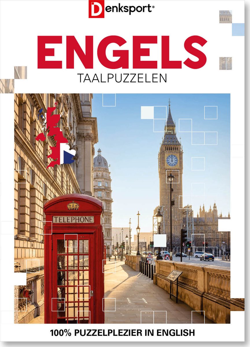 Denksport Engels Taalpuzzelen puzzelboek, editie 2