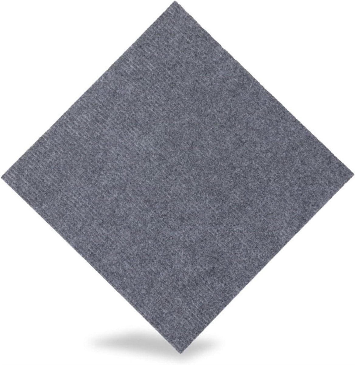 Tapijttegels - Vloerbedekking - Ruimte Vernieuwen - Zelfklevend - 50x50cm - Donkergrijs