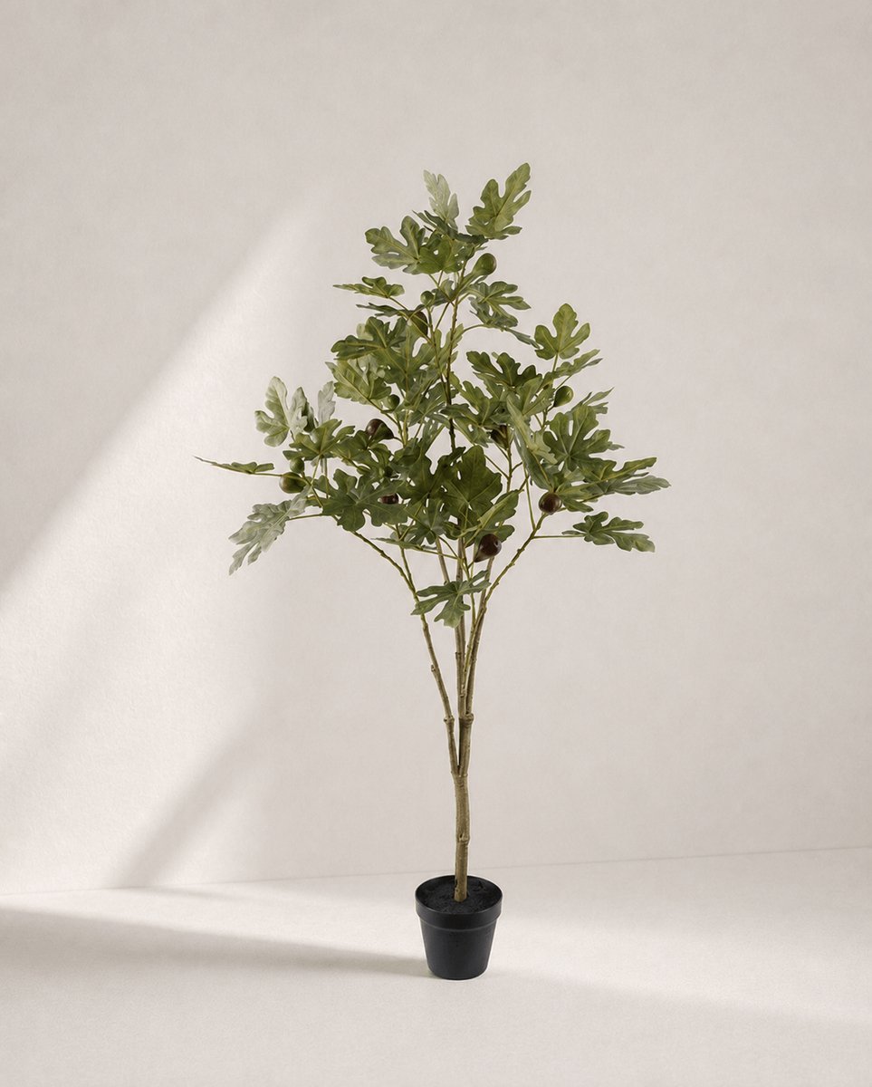 Kunstplant Fig Tree (Vijgenboom) – 150 cm – Groen