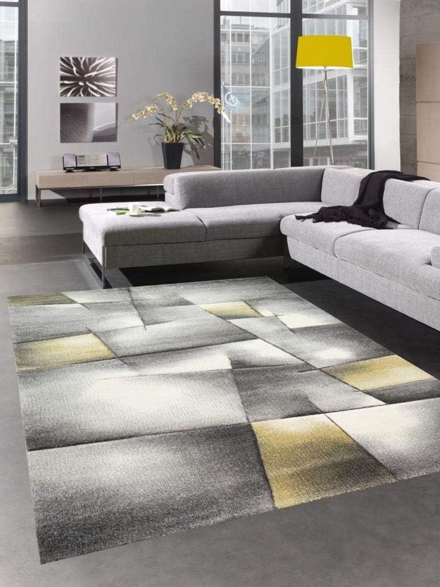 Laagpolig Vloerkleed - Woonkamertapijt Abstract Tapijt - Woonkamer Decoratie - Geschikt Vo