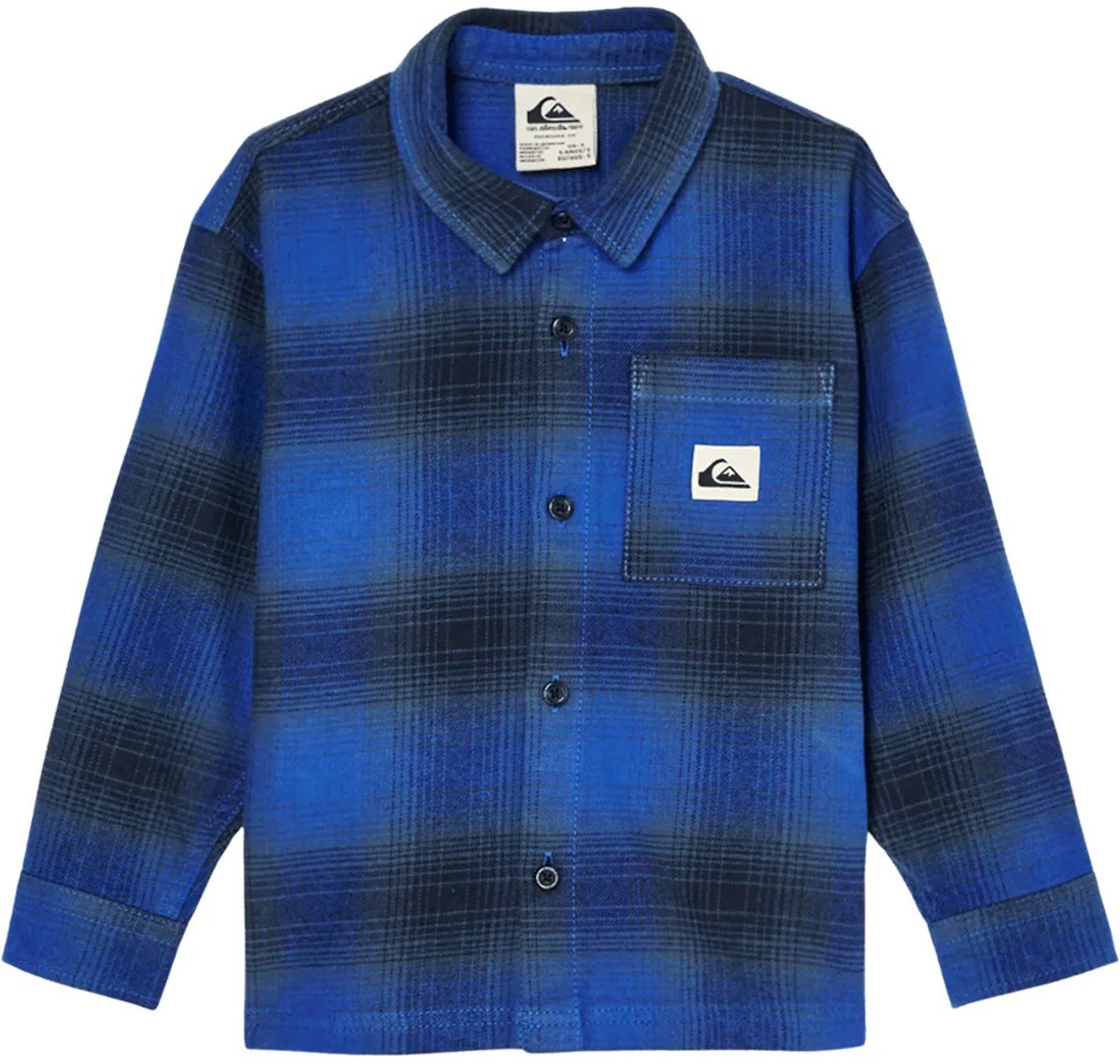 Quiksilver Bushing Overhemd Met Lange Mouwen 4 Years Jongen Dazzlingtimetableng Check