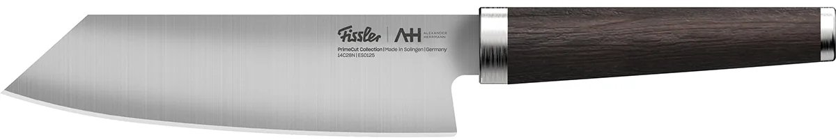 Fissler PrimeCut Santokumes 17 cm – RVS Koksmes – Japans Santoku Mes – Keukenmes – Ergonomisch Handvat