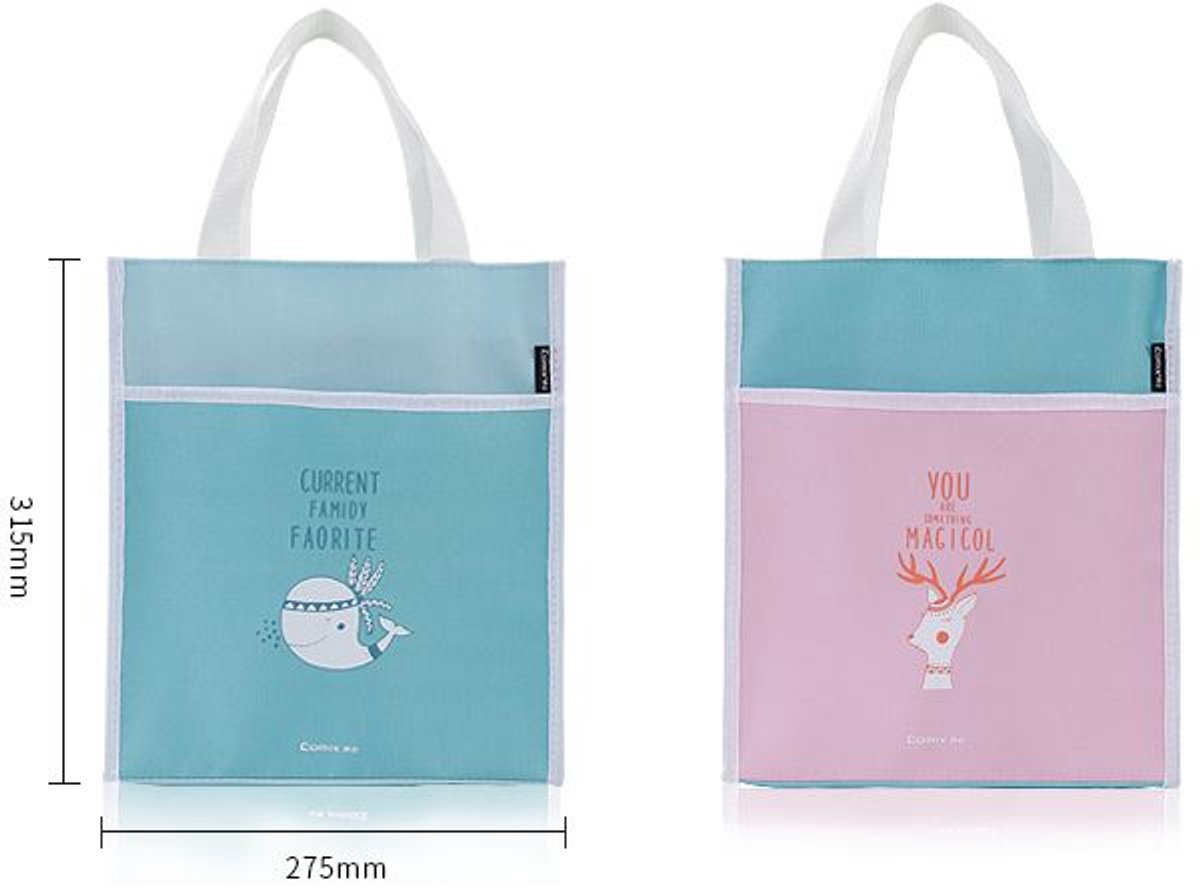 Opbergtas Qixin A3551, Blauw