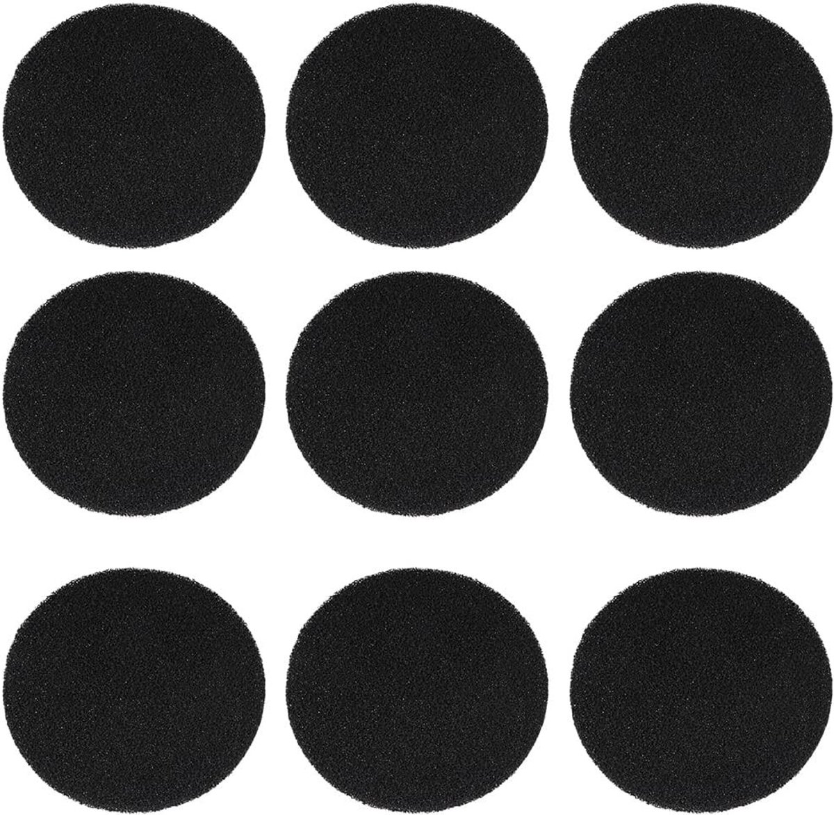 Vervangingsset voor actieve koolstoffilters: 12 stuks ronde filters voor compostbakken, geurabsorberende pre-filters voor keukencompost en afvalverwerking
