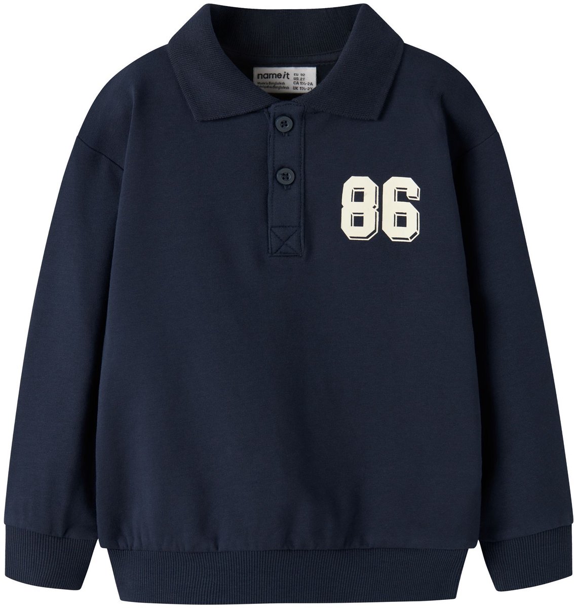 NAME IT - NMMLEV LS NREG SWEAT BRU BOX Jongens Trui