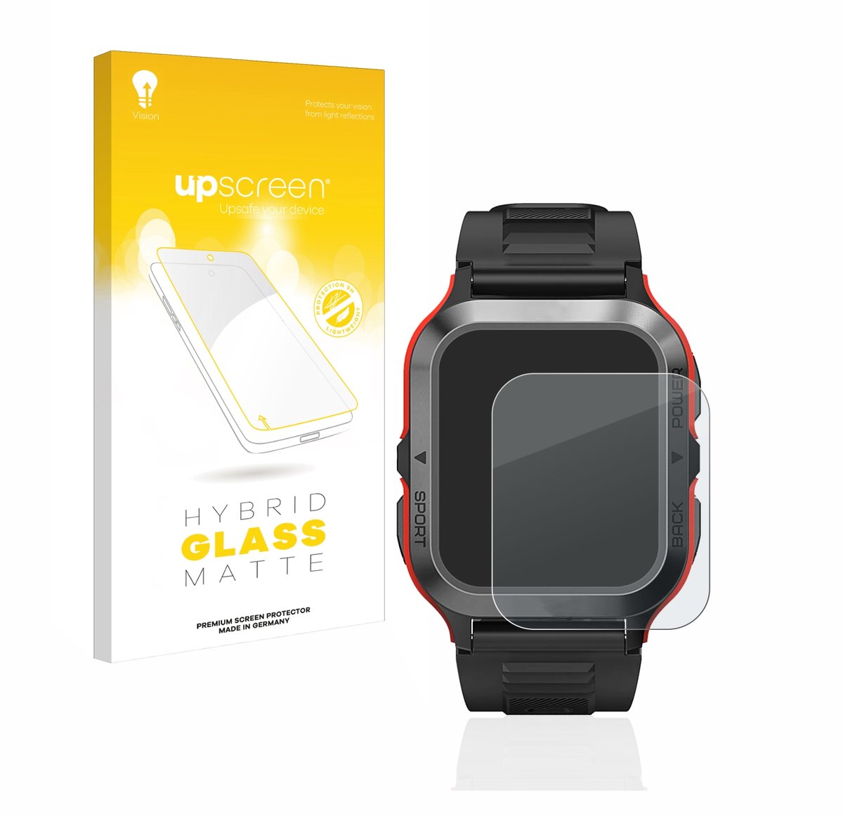 upscreen - Screenprotector voor Kospet Tank M2 - Folie Beschermfolie Beschermglas matte