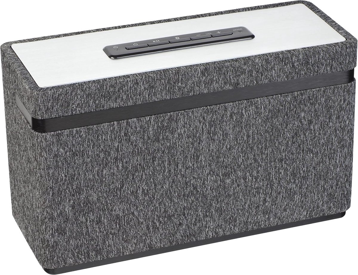 SnelShoppen - Terris CCM 283 Multiroom Speaker - Compact Geluidsysteem met 20 Watt RMS Stereo, W-LAN Streaming, Bluetooth & Aux-in - Perfect voor Fees