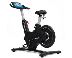 Fithlon Le Tour Hometrainer - Fitnessfiets - Inclusief App - Kinomap & Zwift Compatibiliteit - Spinningfiets - Ergonomisch & Stil - Hometrainers Fitness voor Thuis