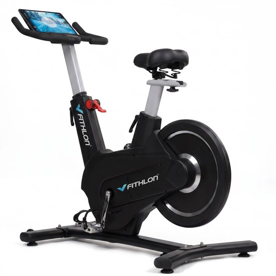 Fithlon Le Tour Hometrainer - Fitnessfiets met 7 Weerstandsniveaus -...