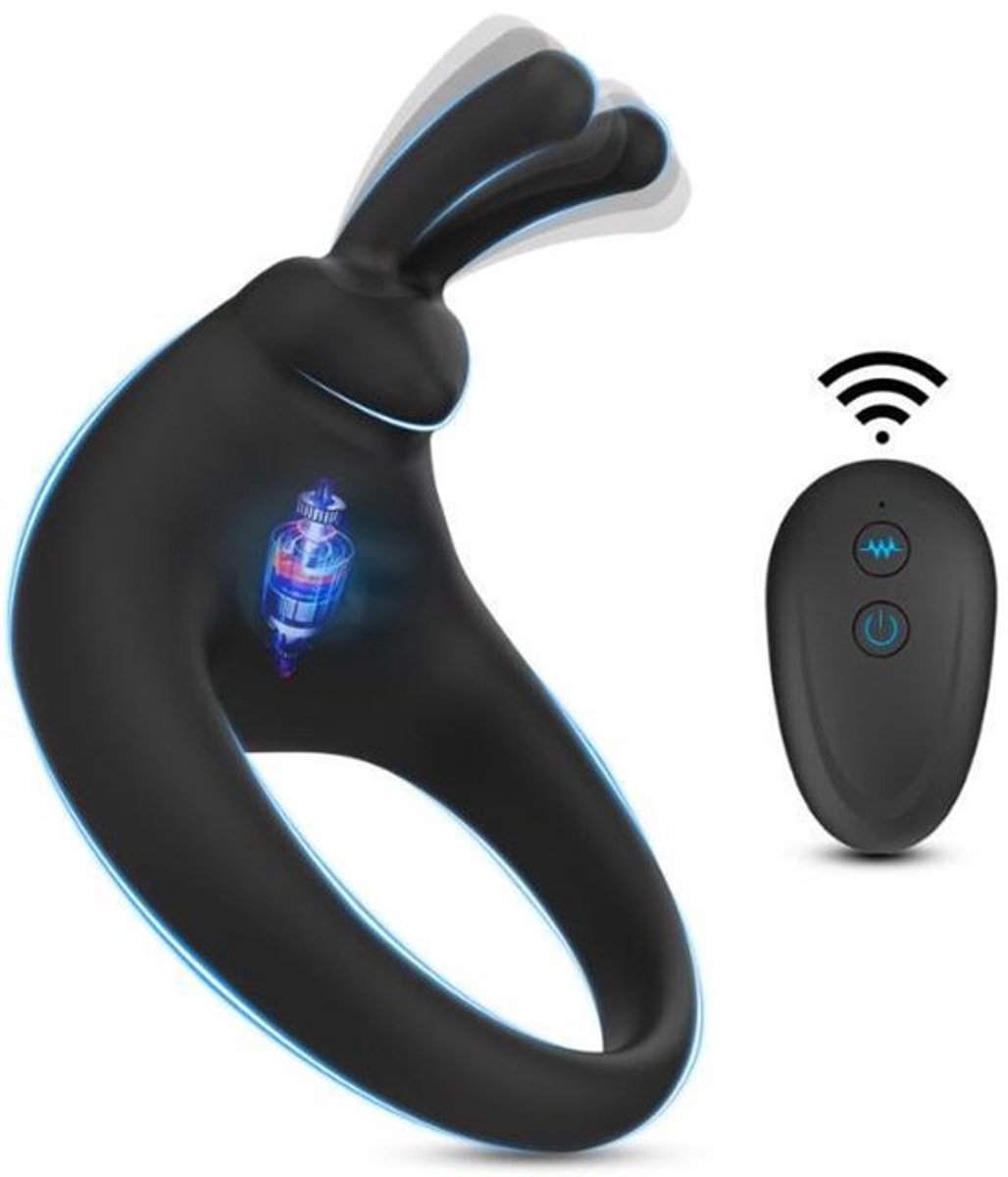 Penisvibrerende ring, clitorisstimulator, afstandsbediening, penisspeeltjes voor mannen, vibrator