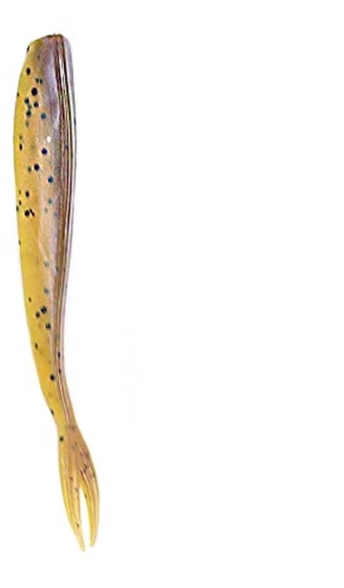 50PCS Zachte Plastic Bait Paddle Tail Swimbaits 70mm - Twee Kleurensysteem - Voor Baars en Forel