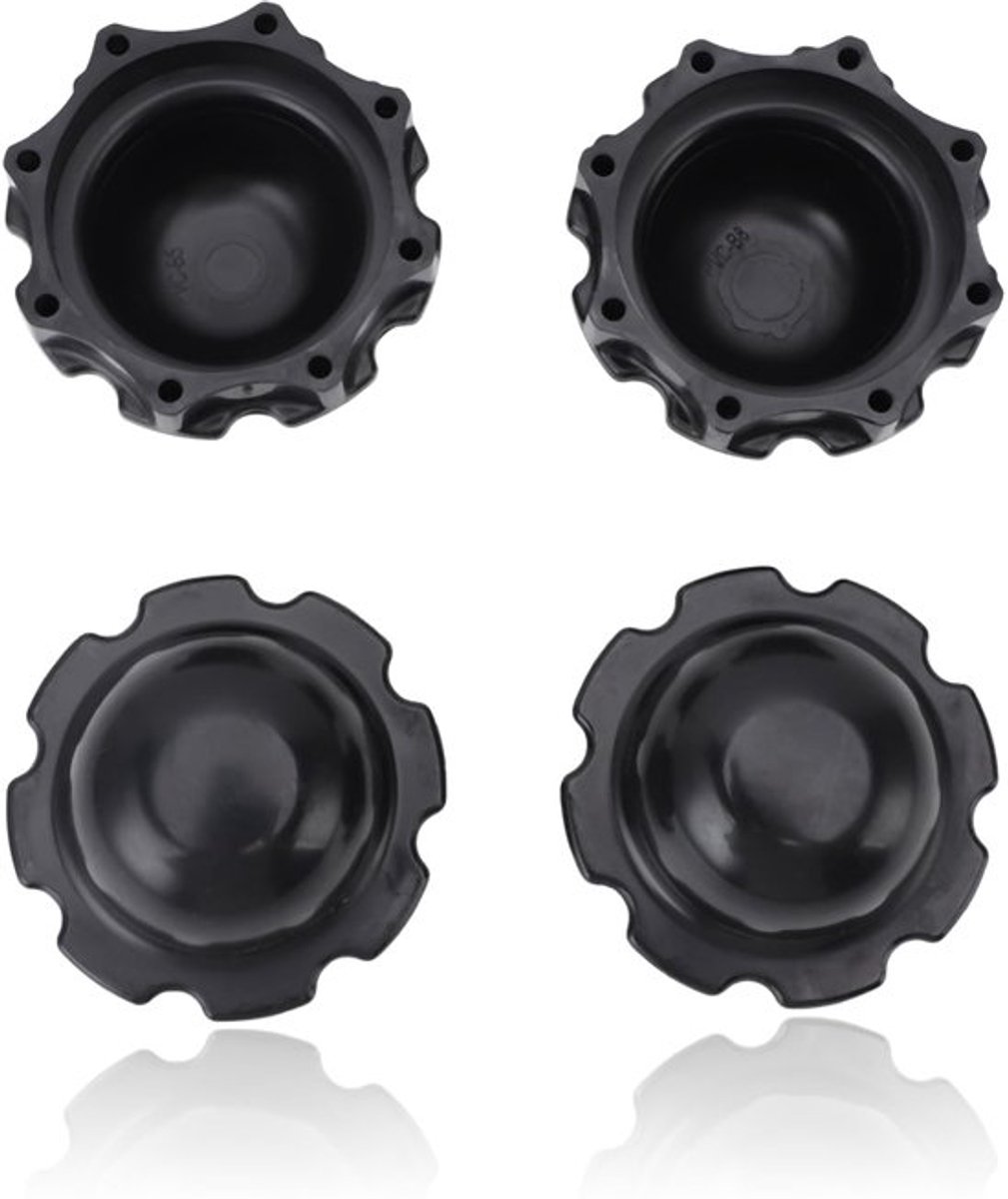4-pack P6575 Rubberen Gatplug, Filterstopkap voor Opblaasbare Hot Tub Spa, Buitenbubbelbad en Spa-accessoire, voor Opblaasbaar Bubbelbadgat