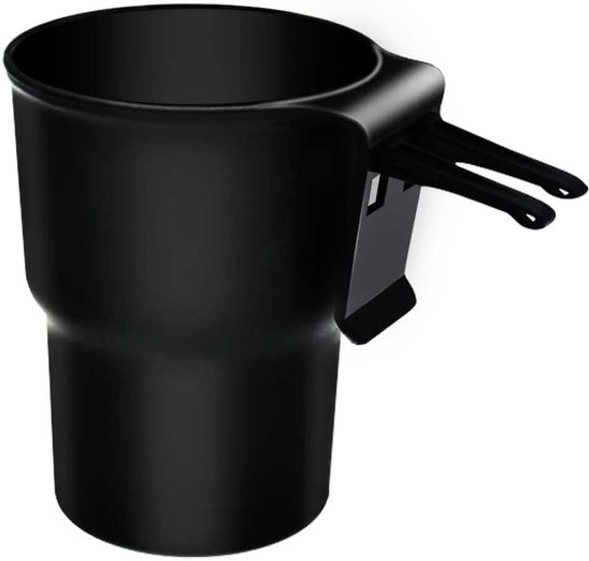 Auto bekerhouder organizer drankfleshouder plastic afvalbak voor mobiele telefoon sleutels waterfles pen voedsel etc.-zwart