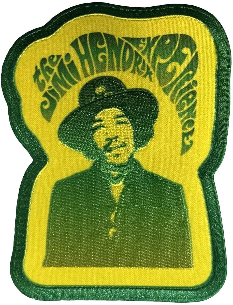 Jimi Hendrix - Jimi & Swirl Logo- patch