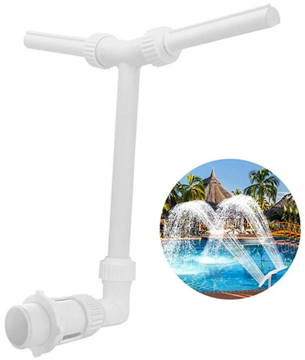 Zwembadwaterval, fontein, sproeier, waterval, koelinstallatie, beluchter, accessoires