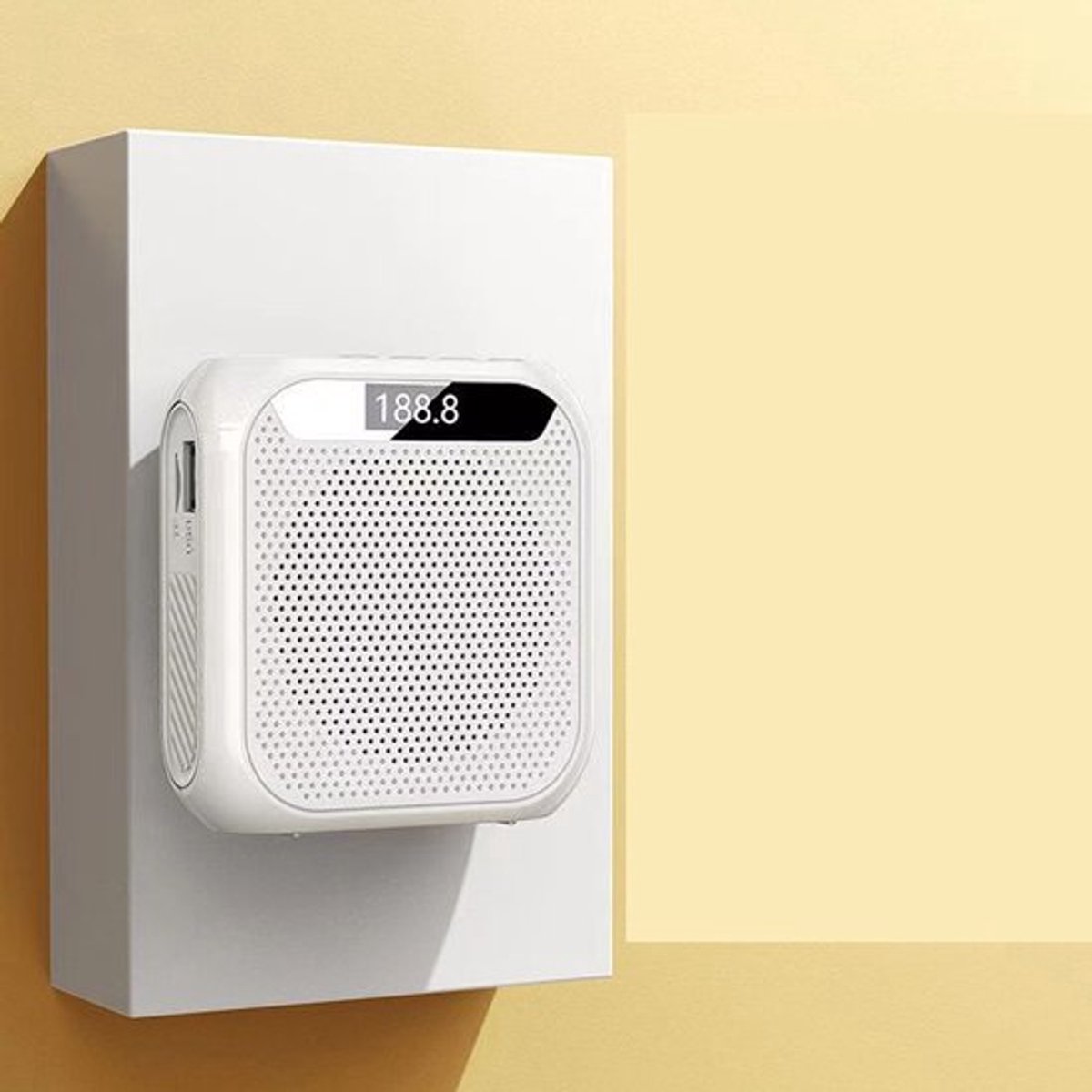 Draadloze Bluetooth-spraakversterker, draagbaar, geschikt voor onderwijsdoeleinden, ondersteunt digitale weergave via TF-kaart, helder en betrouwbaar.