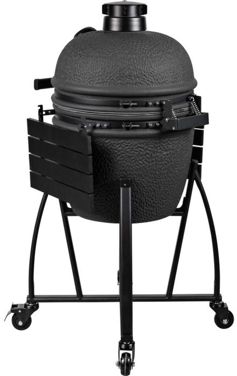 Grill Guru Prime Medium - Kamado 40 cm - Mat zwart