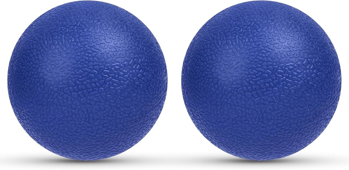 SnelShoppen - Massage Balls Set - 2x Fascia Ball 5.8 cm - Trigger Point Massage voor Myofasciale Ontspanning - Ergonomisch Design - Duurzaam TPE & PVC