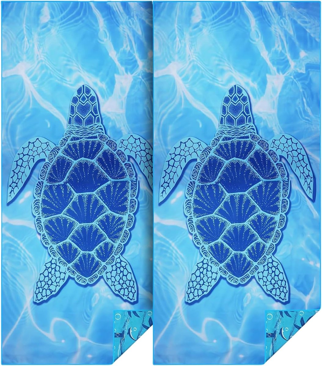 SnelShoppen - Microfiber Strandlaken Extra Groot 180x80cm - Lichtgewicht Zandvrij Handdoek voor Camping, Zwembad en Strand - Perfect voor Volwassenen