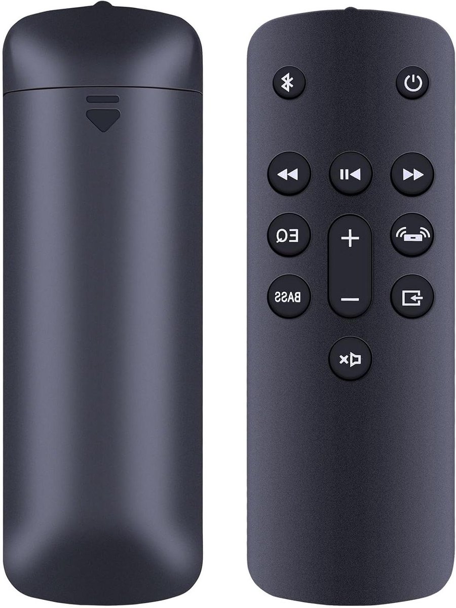 Vervangende Afstandsbediening - Universele Controller - TV Bediening - Direct Gebruiksklaar - 9 x 4 x 2 cm - Zwart